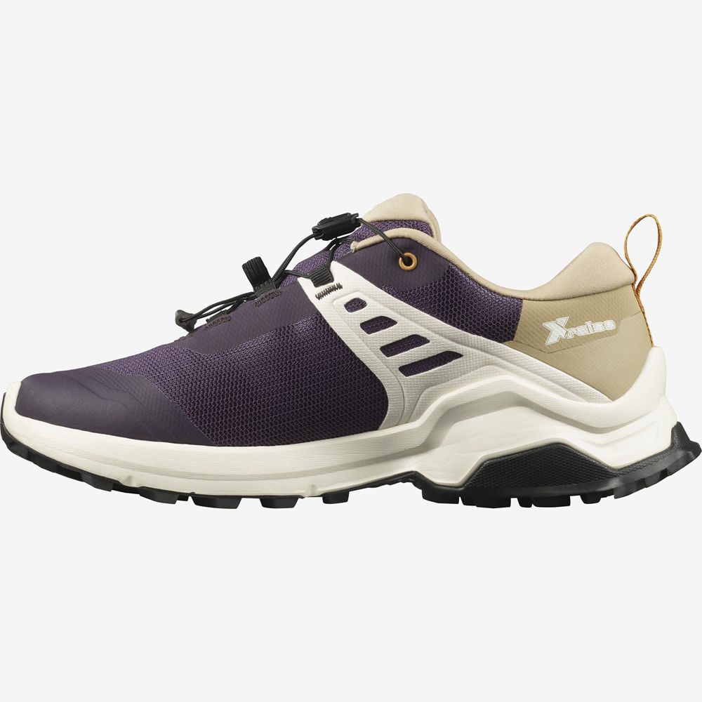 Salomon Israel X RAISE - Womens Hiking Shoes - Purple (FPSK-49326)